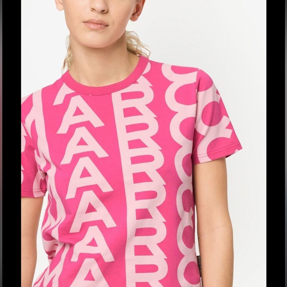 Marc Jacob’s Monogram Baby Tee Pink